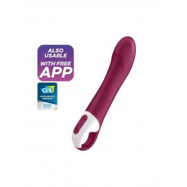 Смарт вібратор точки G Satisfyer Big Heat із функцією підігріву - 1
