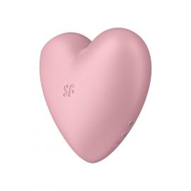 Вакуумный стимулятор Satisfyer Cutie Heart Light Red - 3