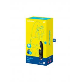 Вибратор кролик  Satisfyer Double Flex Black - 2