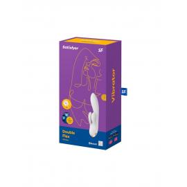 Вибратор кролик Satisfyer Double Flex White - 4