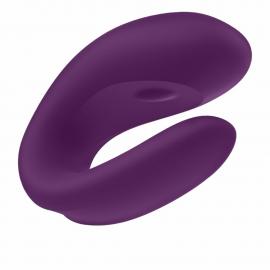 Вибратор для пар Satisfyer Double Joy Violet - 5