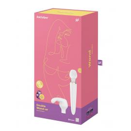 Вибромассажер со сменной головкой Satisfyer Double Wand-er - 2