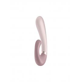 Смарт вибратор с подогревом Satisfyer Heat Wave Mauve - 1