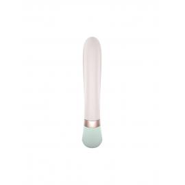 Смарт вібратор із підігрівом Satisfyer Heat Wave Mint - 3