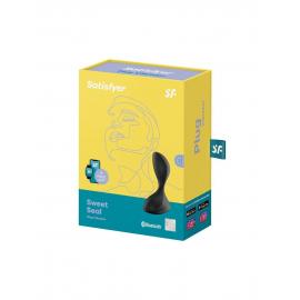 Анальная смарт-пробка с вибрацией Satisfyer Sweet Seal Black - 2