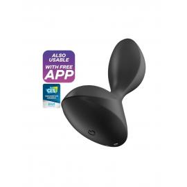 Анальная смарт-пробка с вибрацией Satisfyer Sweet Seal Black - 1