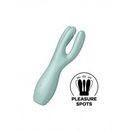 Кліторальний вібратор Satisfyer Threesome 3 Mint - 1