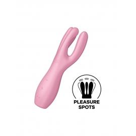 Кліторальний вібратор Satisfyer Threesome 3 Pink - 1