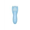 Клиторальный смарт вибратор Satisfyer Threesome 4 Blue
