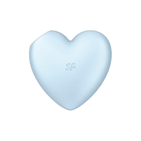 Вакуумный стимулятор Satisfyer Cutie Heart Blue