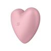 Вакуумный стимулятор Satisfyer Cutie Heart Light Red