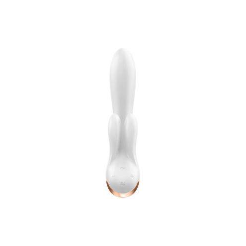 Вібратор кролик Satisfyer Double Flex White