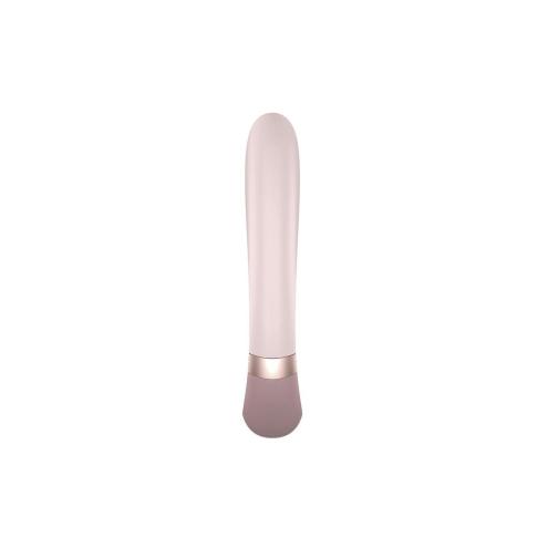 Смарт вибратор с подогревом Satisfyer Heat Wave Mauve