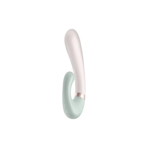 Смарт вибратор  с подогревом Satisfyer Heat Wave Mint