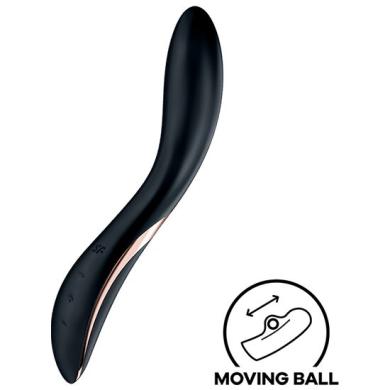 Вибратор для  точки G Satisfyer Rrrolling Explosion Black