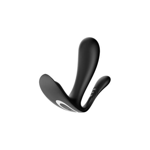 Подвійний смарт-вібратор Satisfyer Top Secret+ Black