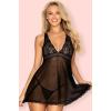 Комплект - Obsessive Sweetia babydoll, S/M