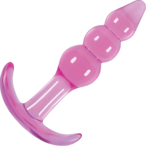 Плаг NS Novelties JELLY RANCHER T-PLUG RIPPLE, PINK