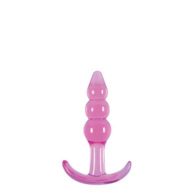 Плаг NS Novelties JELLY RANCHER T-PLUG RIPPLE, PINK