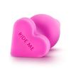 Анальная пробка Blush PLAY WITH ME CANDY HEART RIDE ME PINK, LARGE