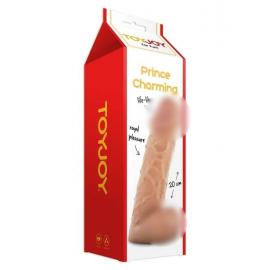 Фаллоимитатор Toy Joy Prince Charming, 20Х5,5 см - 3
