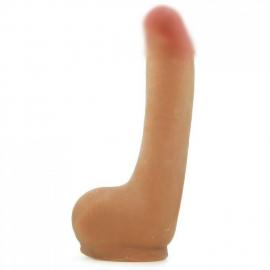Фаллоимитатор из киберкожи CyberSkin CyberCock with Balls - 3