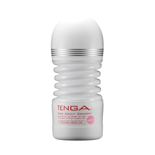 Мастурбатор с интенсивной стимуляцией головки Tenga Rolling Head Cup GENTLE 