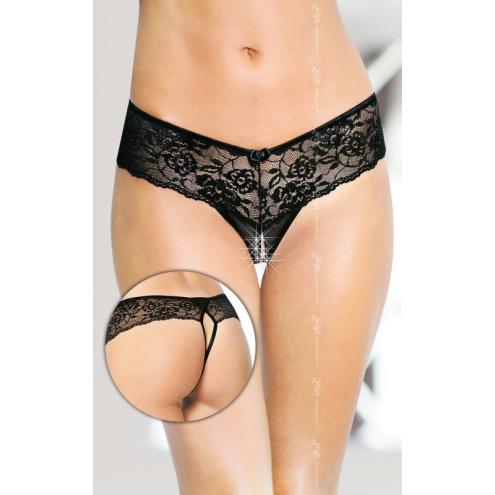 Женские трусики  -  Thongs 2440, black, S/M