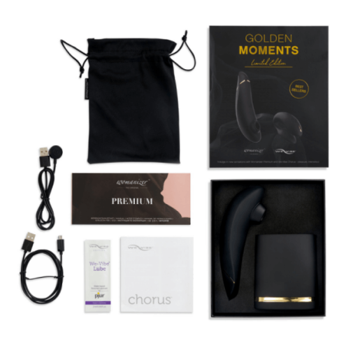 Набір Golden Moments Collection Womanizer Premium + We-Vibe Chorus