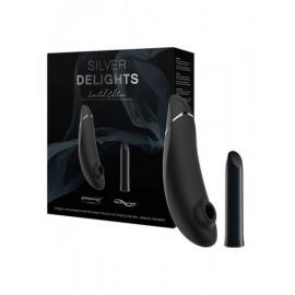 Набір секс іграшок Silver Delights Collection Womanizer&We-Vibe - 5
