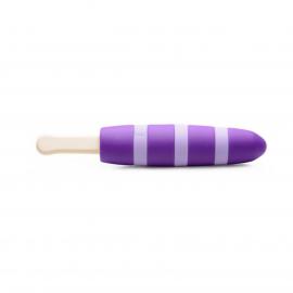 Xr Brands 10X Popsicle - Ticklin' Pink - вібратор фруктове морозиво 15,9х4 фіолетовий - 2