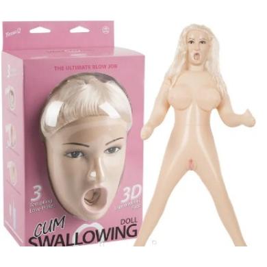 Реалистичная секс-кукла Cum Swallowing Doll Tessa Q