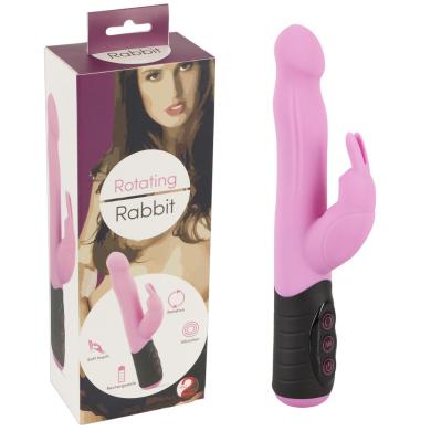 Вибратор Rotating Rabbit Pink Vibrator