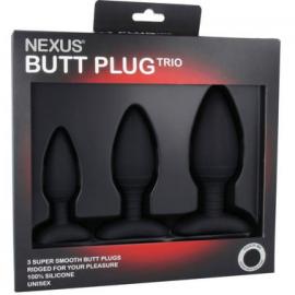 Набор анальных пробок Nexus Butt Plug Trio - 1