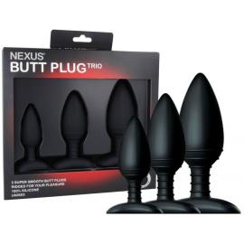 Набор анальных пробок Nexus Butt Plug Trio - 2