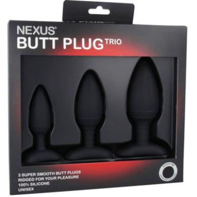 Набор анальных пробок Nexus Butt Plug Trio