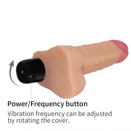 Реалістичний вібратор - 7  Real Feel Vibrator 14 Flesh - 4