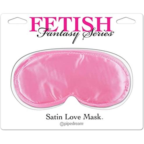 Маска на глаза Fetish Fantasy Series Satin Love Mask Pink подарит массу удовольствия от новых ощущений