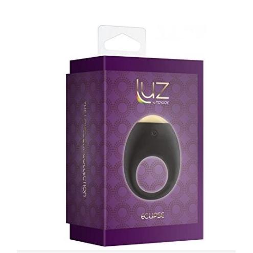 Эрекционное кольцо с вибрацией ToyJoy Eclipse Vibrating Cock Ring Black