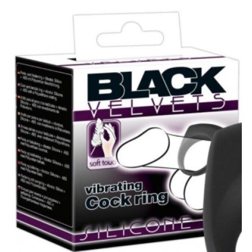 Эрекционное кольцо с вибрацией Vibrating Cockring очень нежное