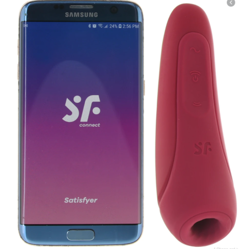 Satisfyer Curvy 1+ Rose Red