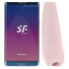 Вакуумный клиторальный стимулятор Satisfyer Curvy 2+ Pink