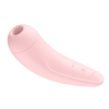 Вакуумный клиторальный стимулятор Satisfyer Curvy 2+ Pink