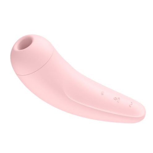 Вакуумный клиторальный стимулятор Satisfyer Curvy 2+ Pink