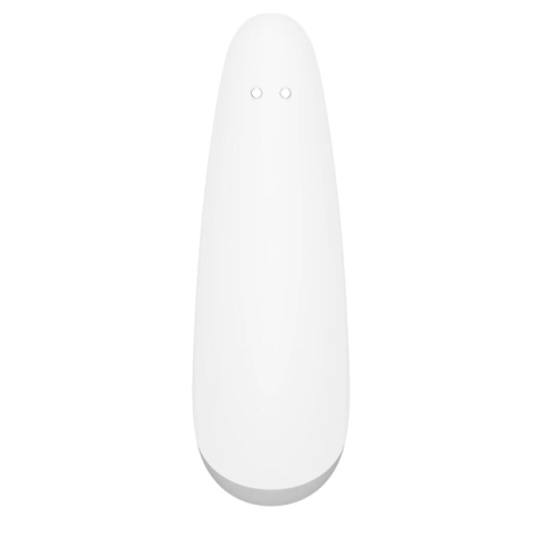 Вакуумный клиторальный стимулятор Satisfyer Curvy 2+ White