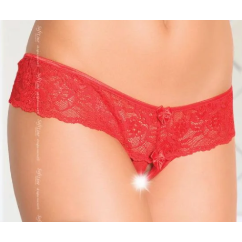 Женские стринги - G-String 2446, red, S/M