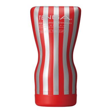 Мастурбатор Tenga Squeeze Tube Cup (м'яка подушечка)