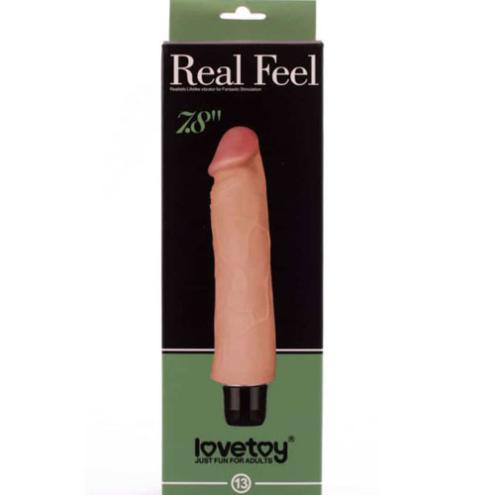 Реалістичний Вібратор - 7.8  Real Feel Vibrator 13 Flesh