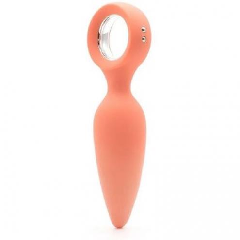Анальна вібропробка Kiss Toy Orville Orange