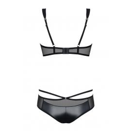Боди Obsessive 823-TED-1 Черный S/M - 2